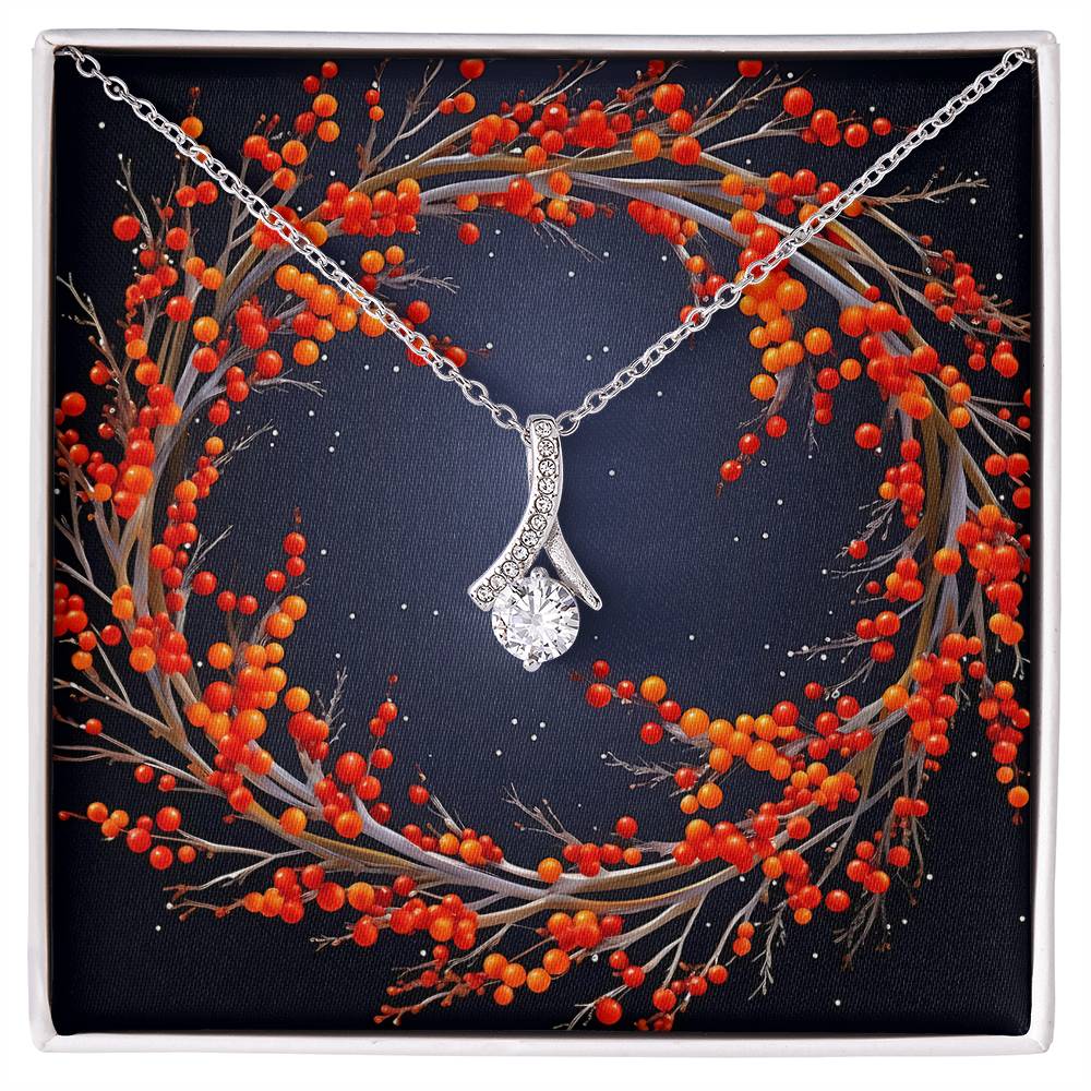 Christmas Background 121 - Alluring Beauty Necklace