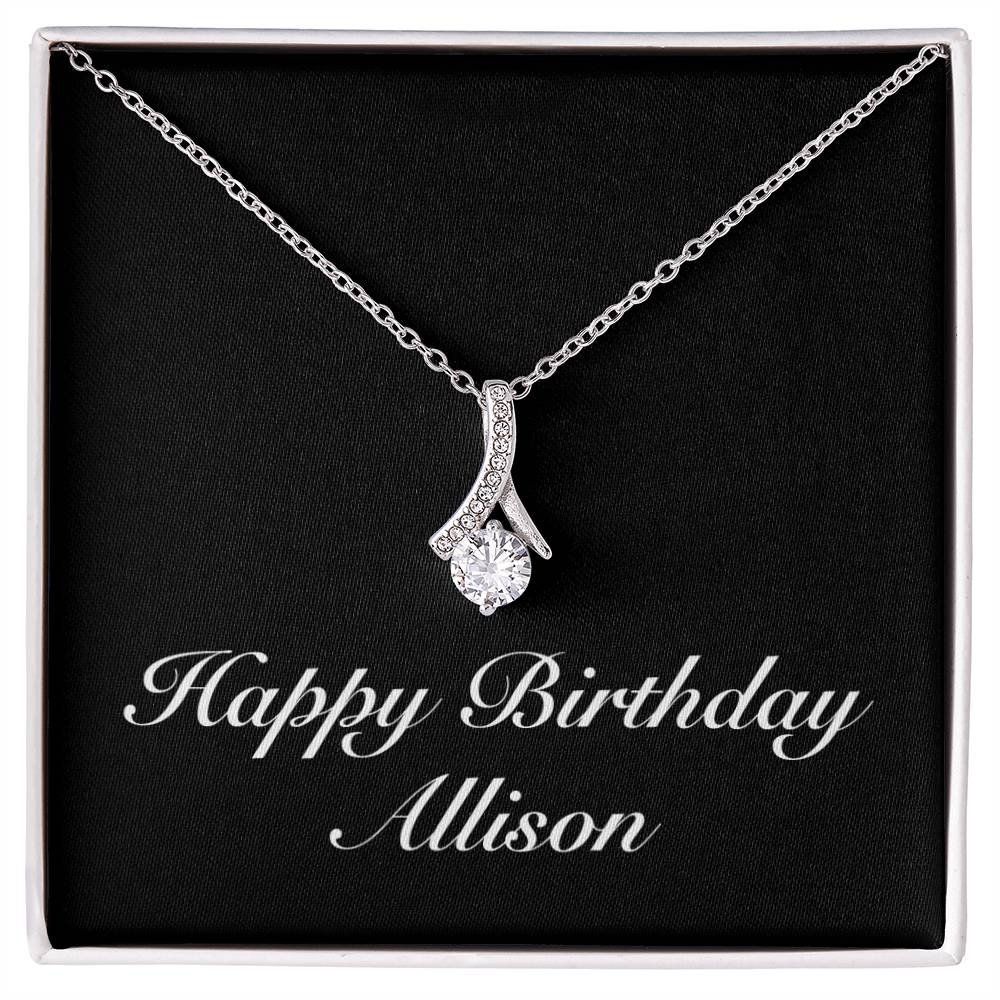 Happy Birthday Allison v2 - Alluring Beauty Necklace