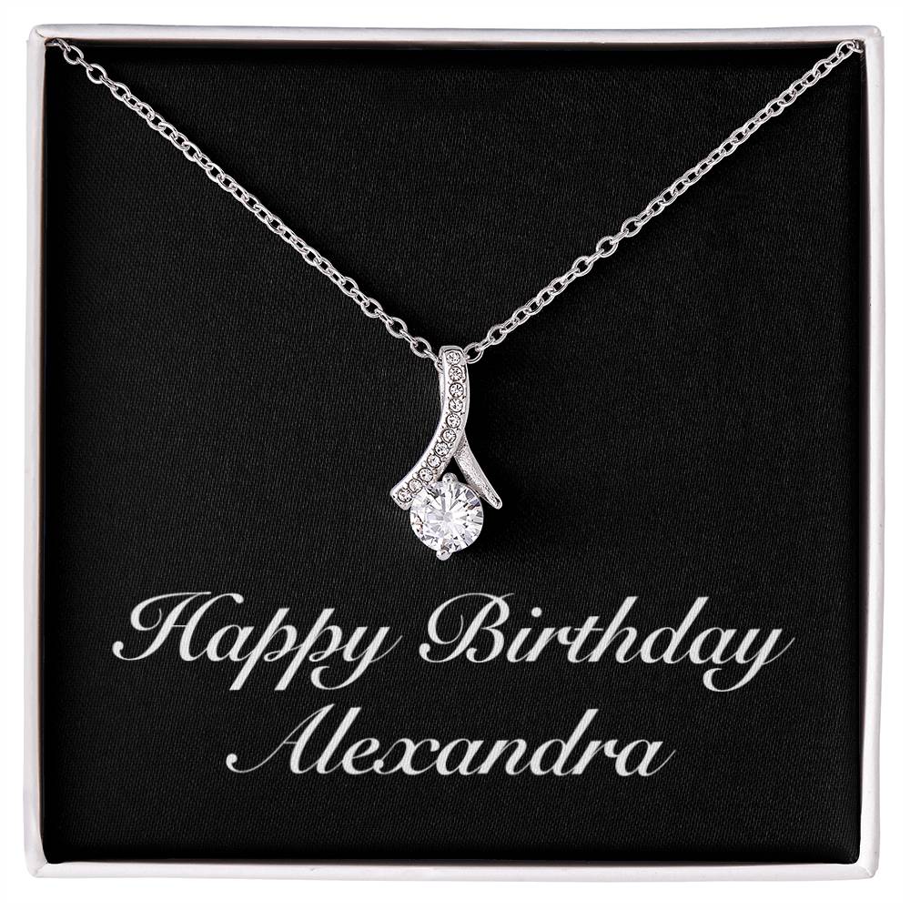 Happy Birthday Alexandra v2 - Alluring Beauty Necklace