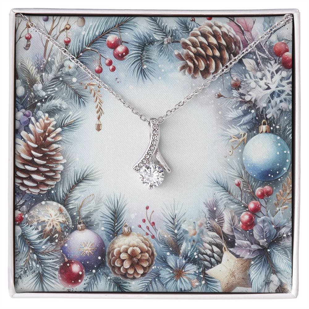 Christmas Background 080 - Alluring Beauty Necklace
