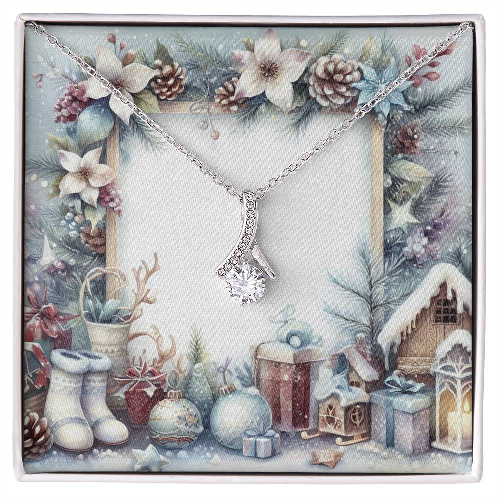 Christmas Background 074 - Alluring Beauty Necklace