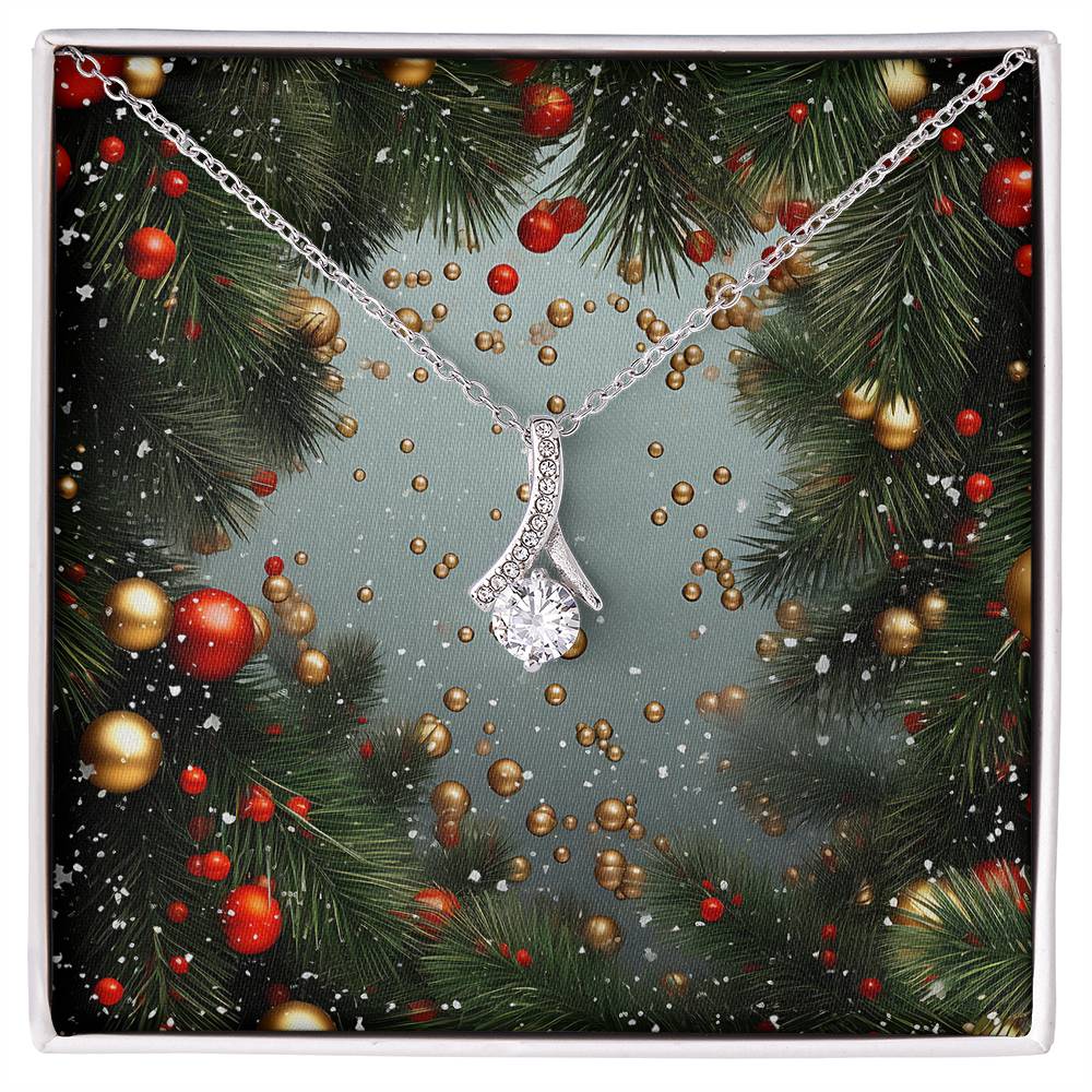 Christmas Background 127 - Alluring Beauty Necklace