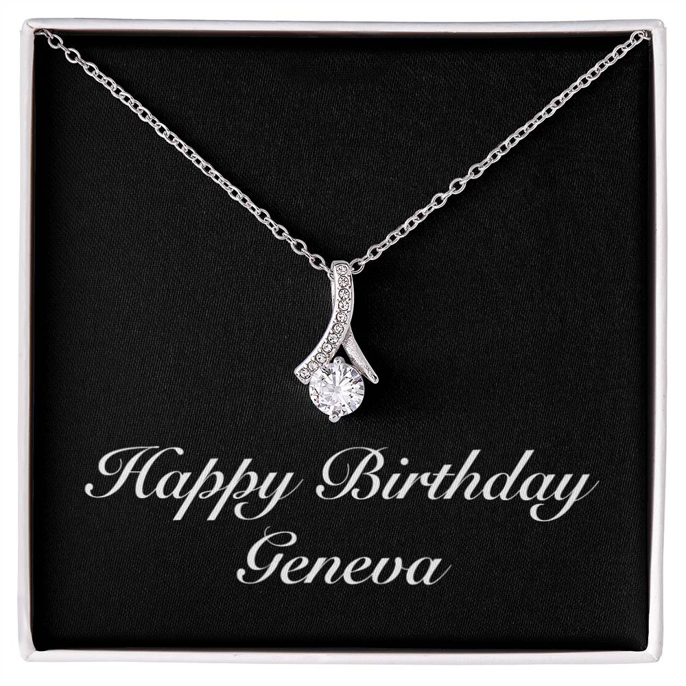 Happy Birthday Geneva v2 - Alluring Beauty Necklace