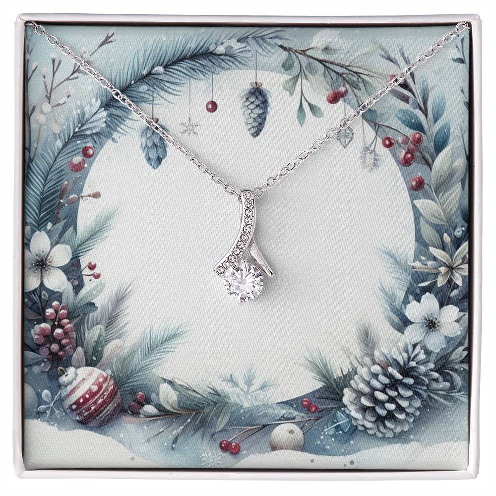 Christmas Background 090 - Alluring Beauty Necklace