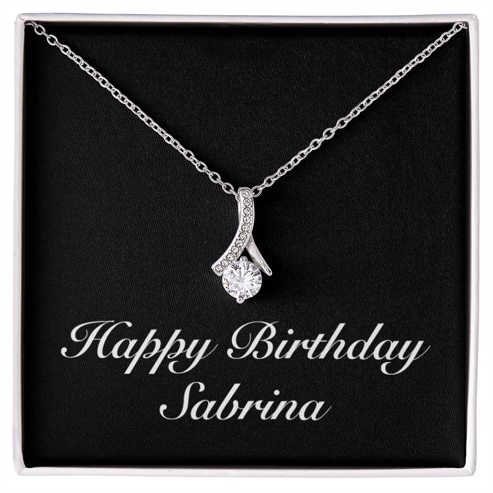 Happy Birthday Sabrina v2 - Alluring Beauty Necklace