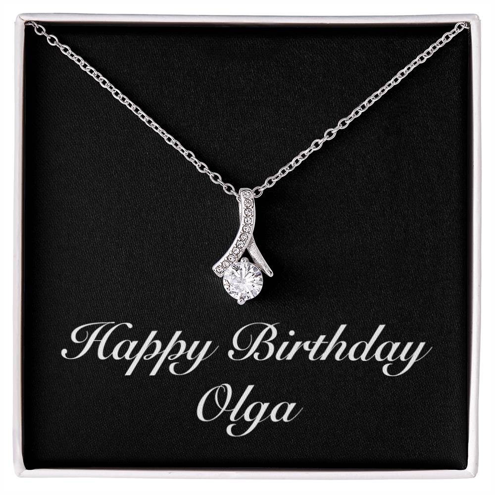 Happy Birthday Olga v2 - Alluring Beauty Necklace