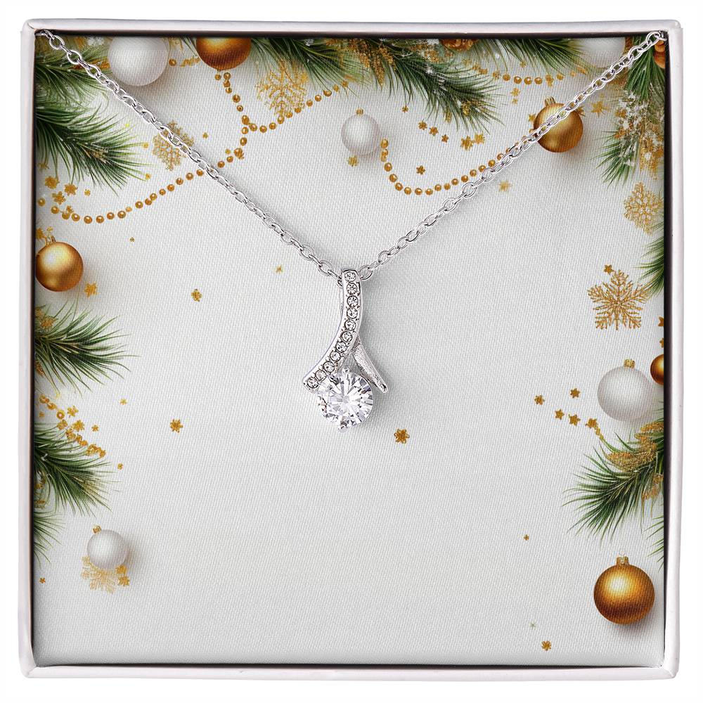 Christmas Background 048 - Alluring Beauty Necklace