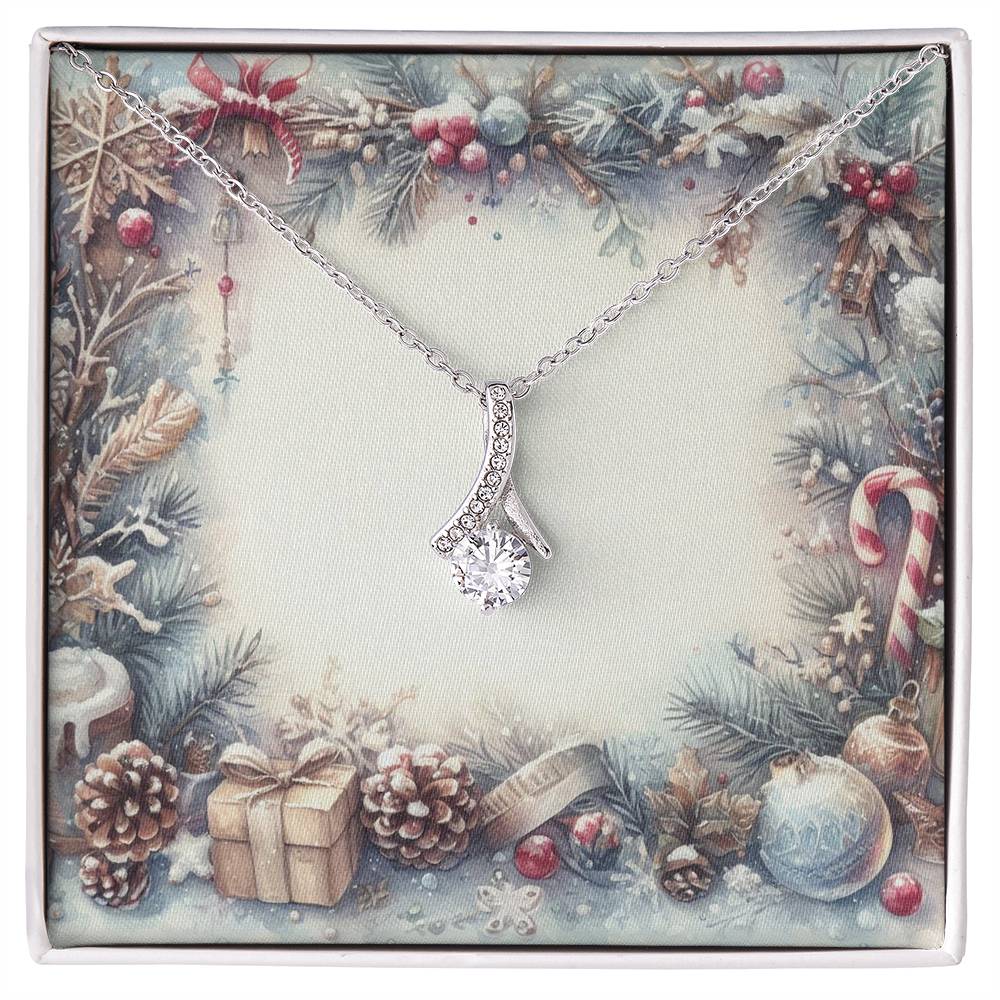 Christmas Background 072 - Alluring Beauty Necklace