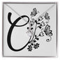 Botanical Monogram C - Alluring Beauty Necklace