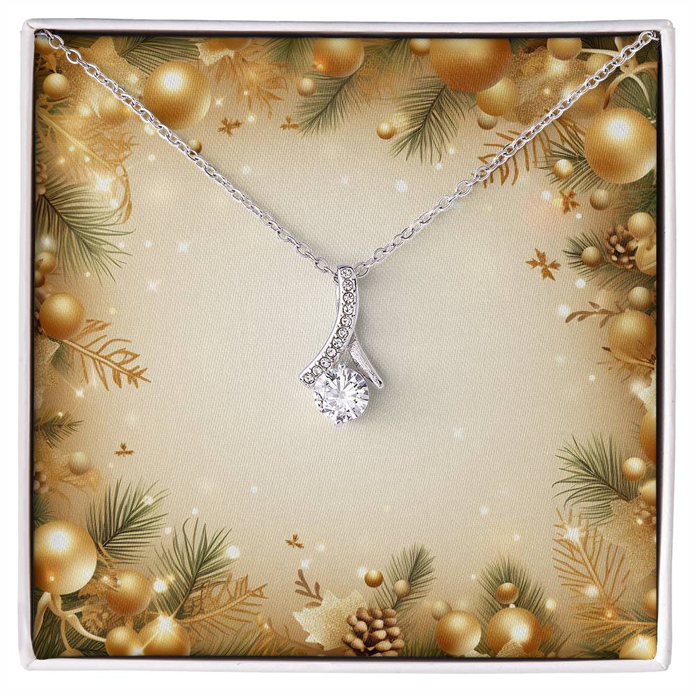Christmas Background 051 - Alluring Beauty Necklace