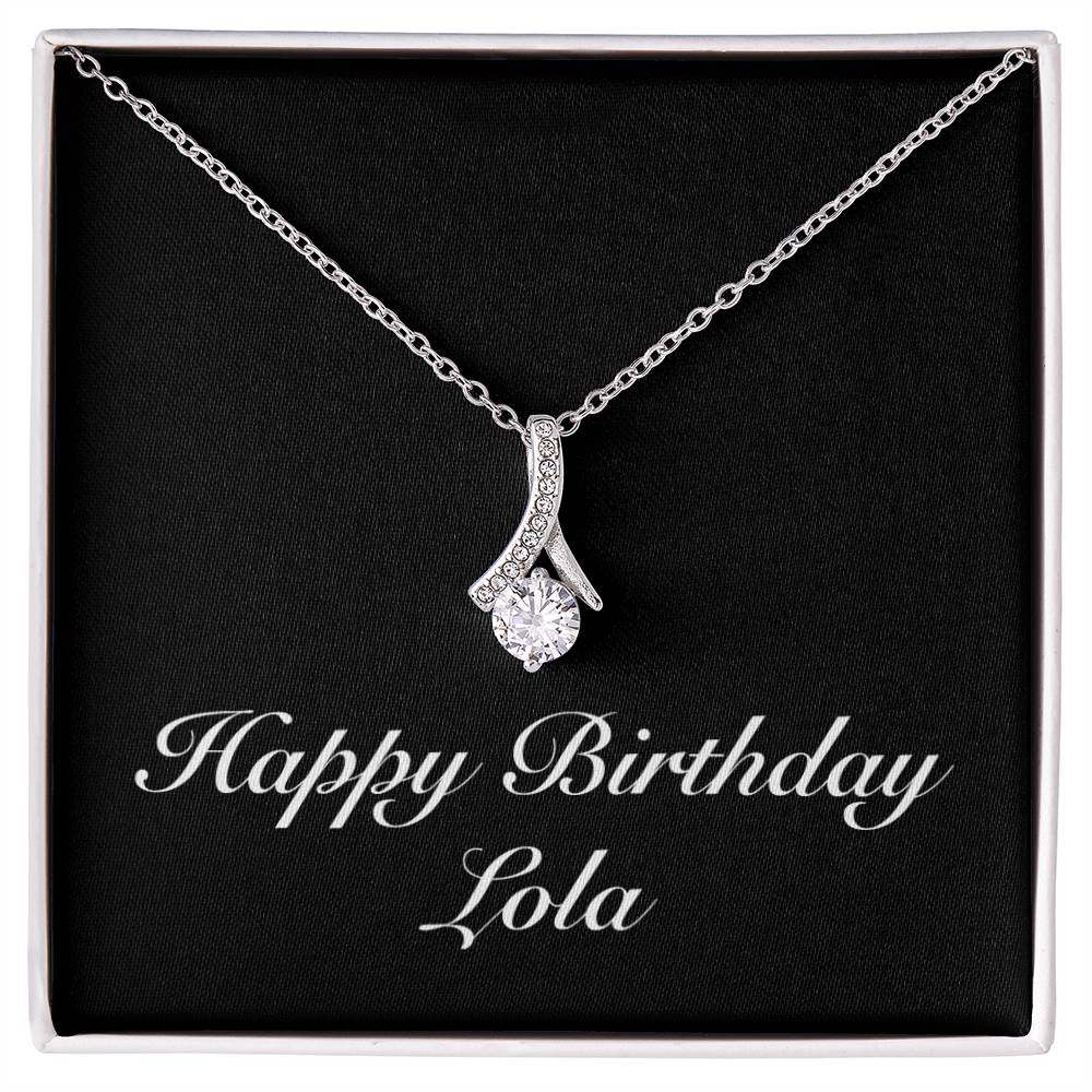 Happy Birthday Lola v2 - Alluring Beauty Necklace