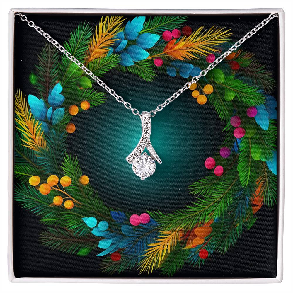 Christmas Background 122 - Alluring Beauty Necklace