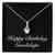 Happy Birthday Guadalupe v2 - Alluring Beauty Necklace