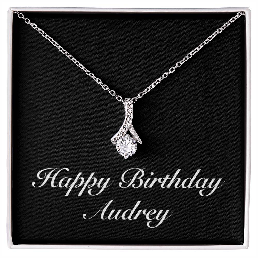 Happy Birthday Audrey v2 - Alluring Beauty Necklace