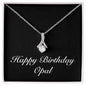 Happy Birthday Opal v2 - Alluring Beauty Necklace
