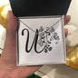 Botanical Monogram U - Alluring Beauty Necklace