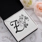 Botanical Monogram Z - Alluring Beauty Necklace