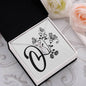 Botanical Monogram O - Alluring Beauty Necklace