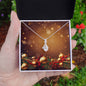 Christmas Background 057 - Alluring Beauty Necklace