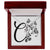 Botanical Monogram C - Alluring Beauty Necklace With Mahogany Style Luxury Box