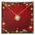 Christmas Background 011 - 18K Yellow Gold Finish Love Knot Necklace