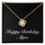 Happy Birthday Alyce v2 - 18K Yellow Gold Finish Love Knot Necklace