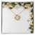 Christmas Background 012 - 18K Yellow Gold Finish Love Knot Necklace