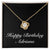 Happy Birthday Adriana v2 - 18K Yellow Gold Finish Love Knot Necklace