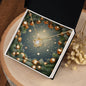 Christmas Background 109 - 18K Yellow Gold Finish Love Knot Necklace