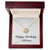 Happy Birthday Adriana - 18K Yellow Gold Finish Love Knot Necklace With Mahogany Style Luxury Box