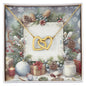 Christmas Background 079 - 18K Yellow Gold Finish Interlocking Hearts Necklace