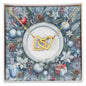 Christmas Background 088 - 18K Yellow Gold Finish Interlocking Hearts Necklace