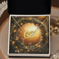 Christmas Background 106 - 18K Yellow Gold Finish Interlocking Hearts Necklace