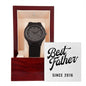 Best Father Since 2016 - Wooden Watch