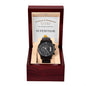 World's Greatest Supervisor - Black Chronograph Watch