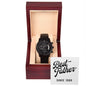 Best Father Since 1989 - Black Chronograph Watch