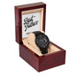 Best Father Since 1971 - Black Chronograph Watch