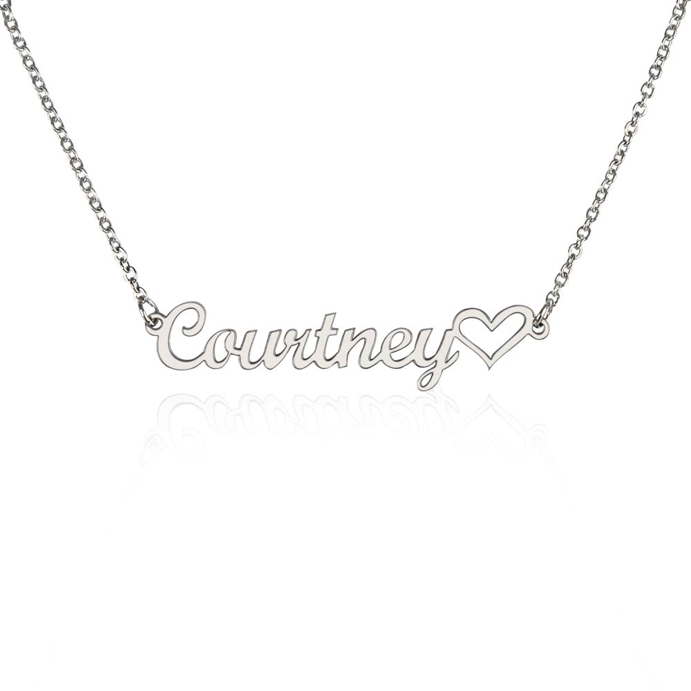 Heart Personalized Name Necklace