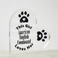 American English Coonhound - Heart Acrylic Plaque