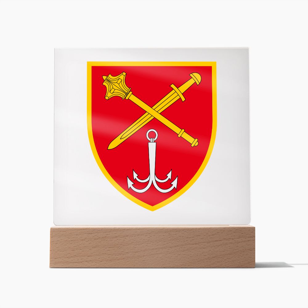 Operational Command South (Ukraine) - Square Acrylic Plaque