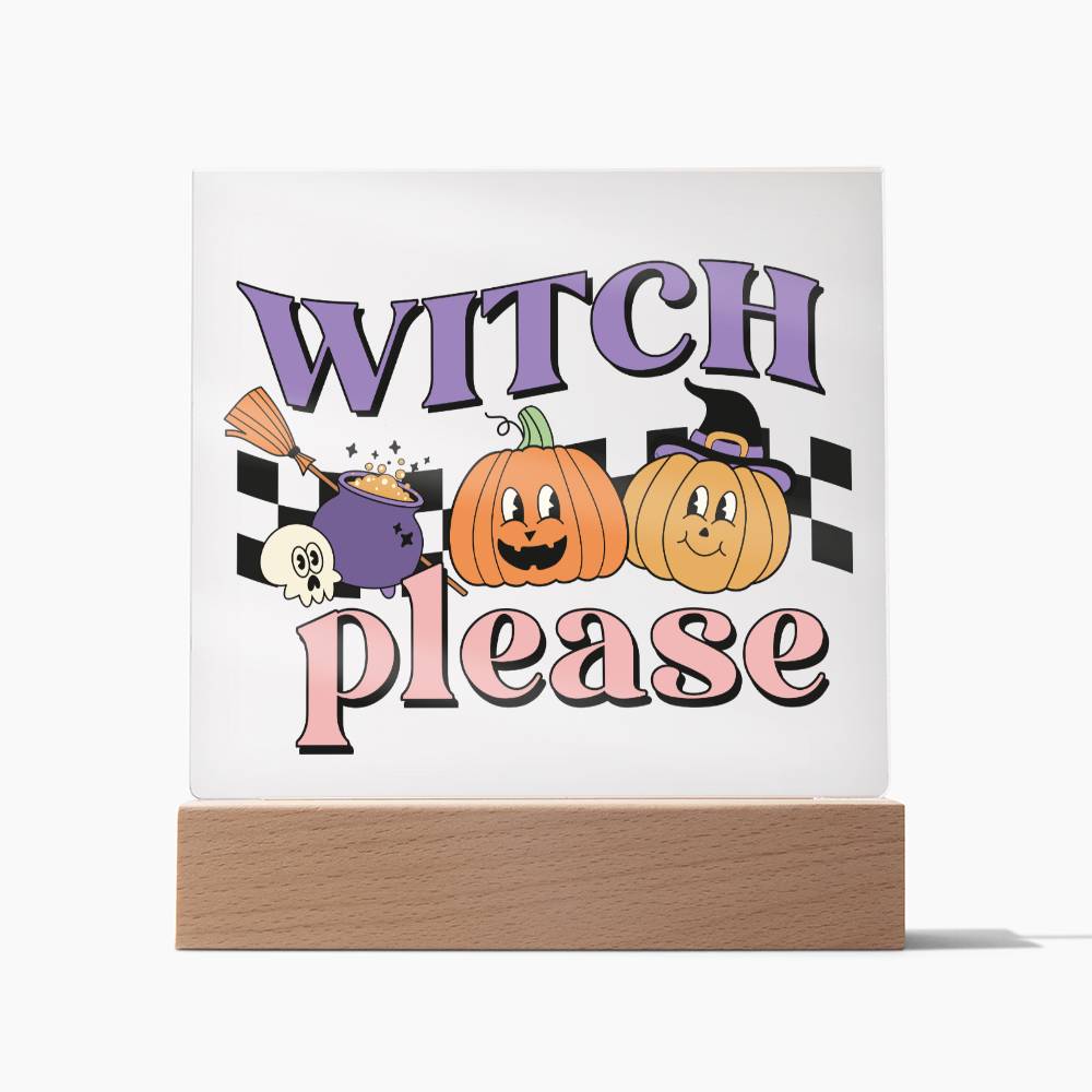 Halloween 006 - Square Acrylic Plaque