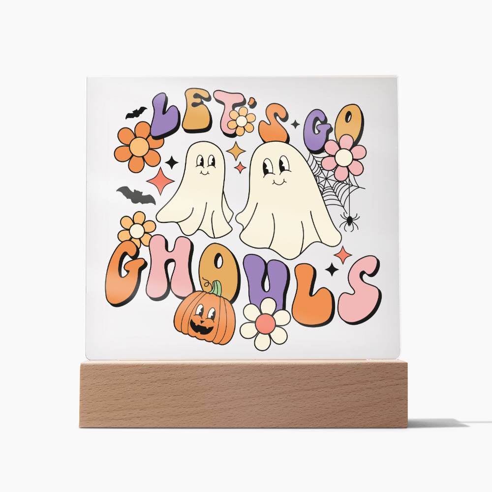 Halloween 001 - Square Acrylic Plaque