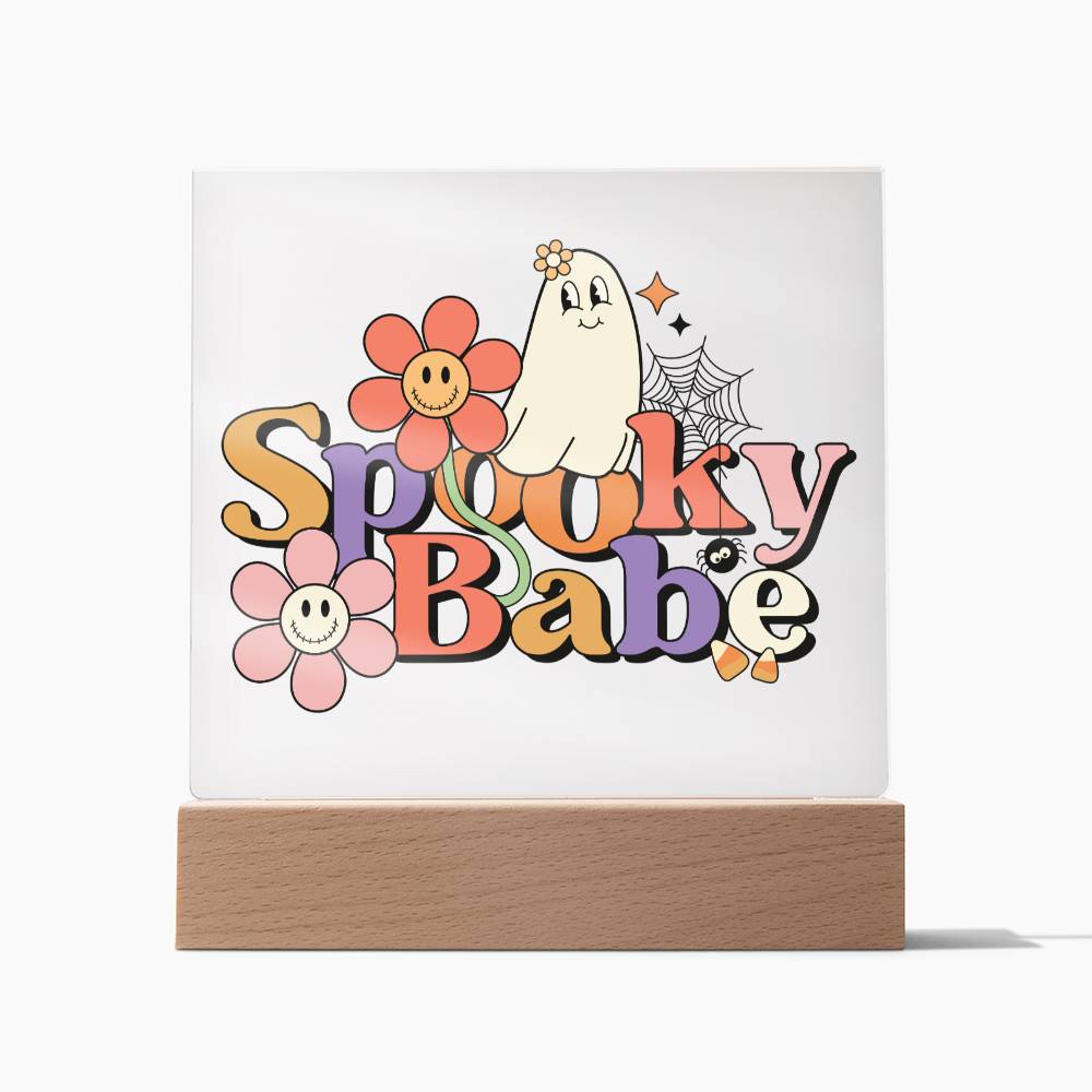 Halloween 007 - Square Acrylic Plaque