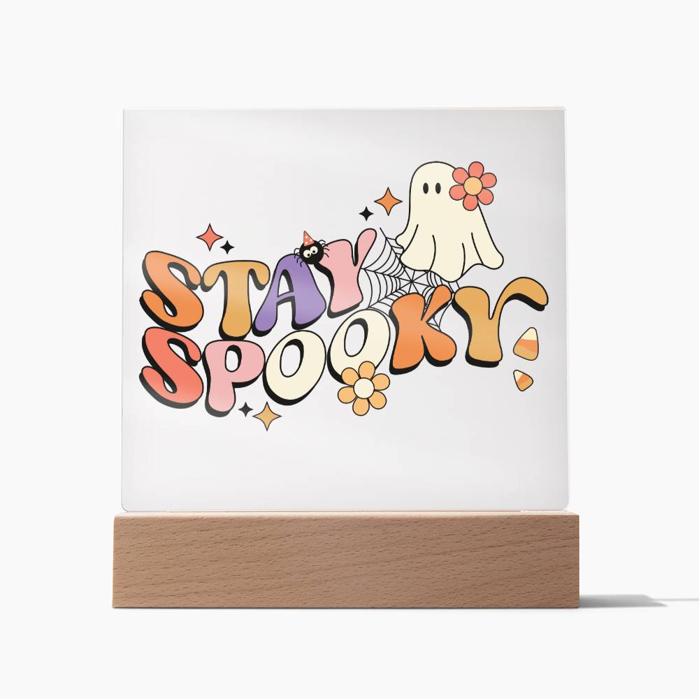 Halloween 002 - Square Acrylic Plaque