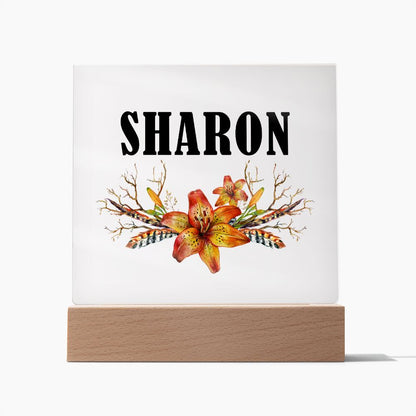 Sharon v3 - Square Acrylic Plaque