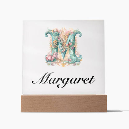 Margaret 01 - Square Acrylic Plaque
