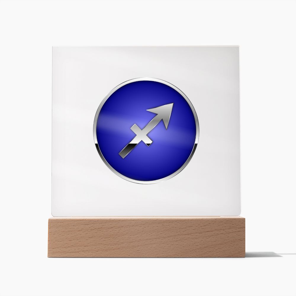 Zodiac Sign Sagittarius v2 - Square Acrylic Plaque