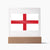 English Flag - Square Acrylic Plaque