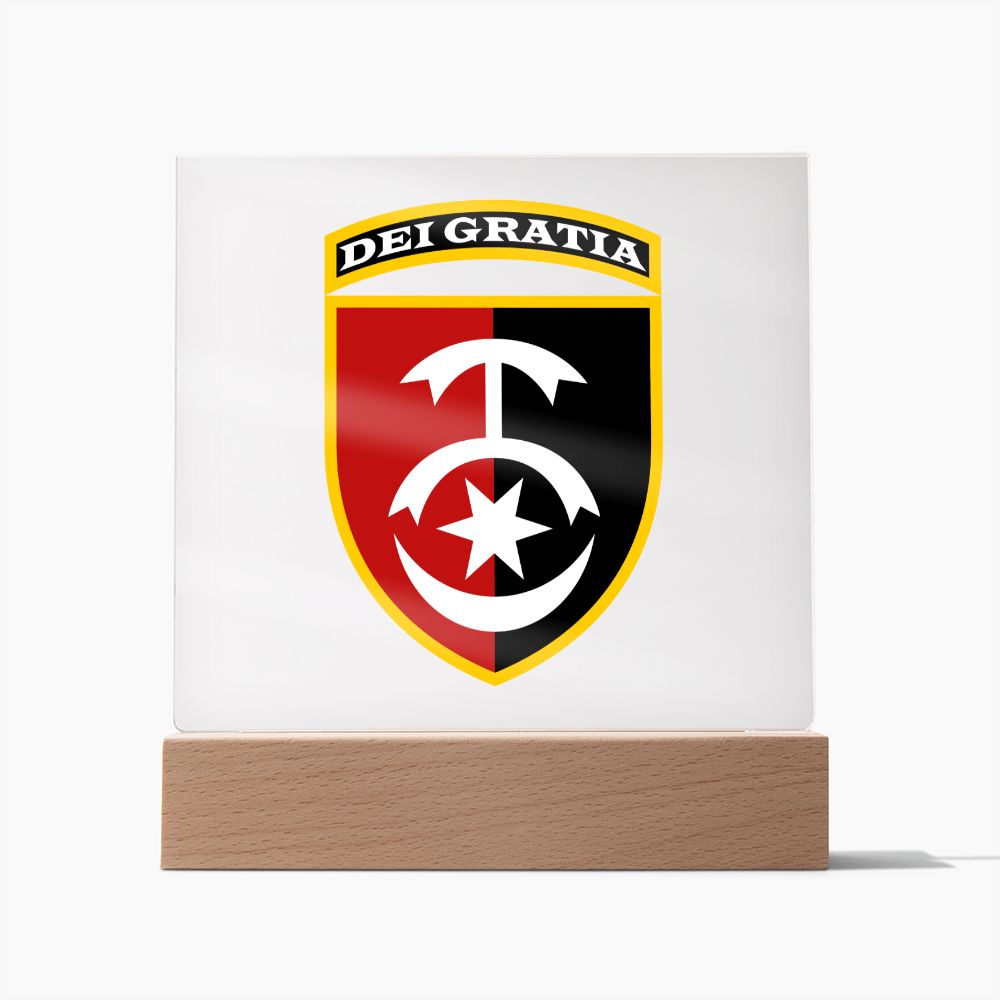 30th Mechanized Brigade (Ukraine) - Square Acrylic Plaque