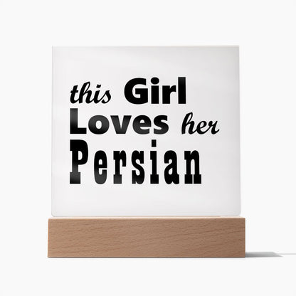 Persian - Square Acrylic Plaque